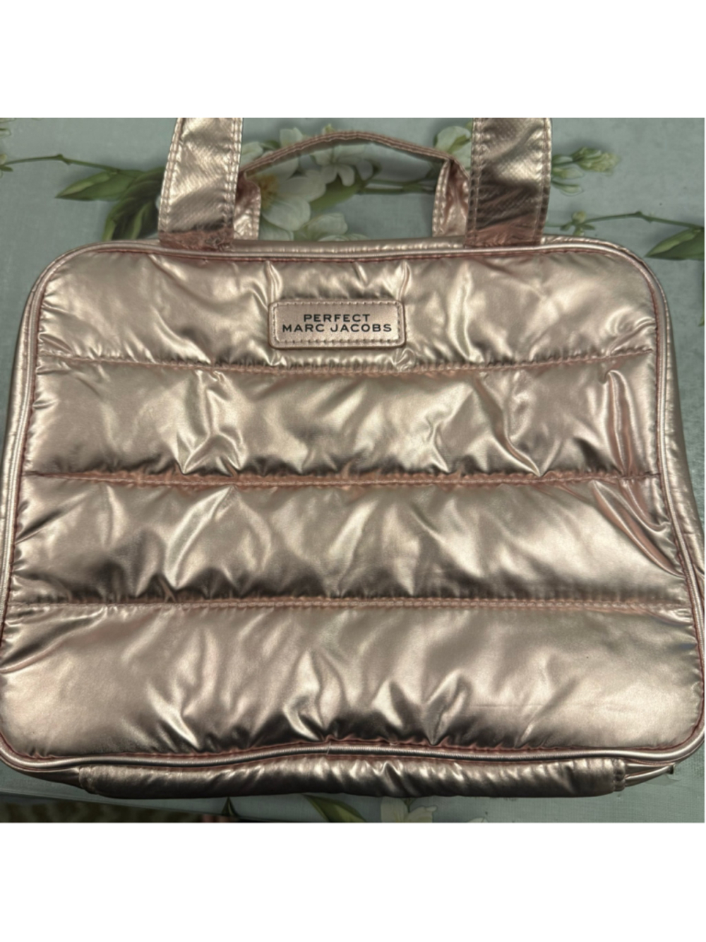 Women's Marc Jacobs Cosmetic Bag One Size Rose Gold